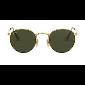 Round Metal Ray-bands Sunglasses